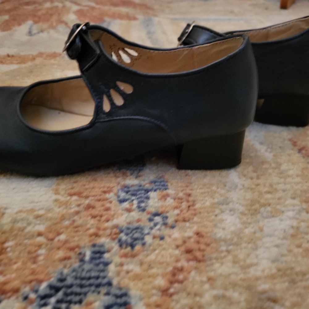 Blue Maryjane Shoes